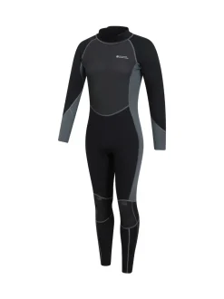 Mountain Warehouse Grey Mens Full Length Neoprene Wetsuit