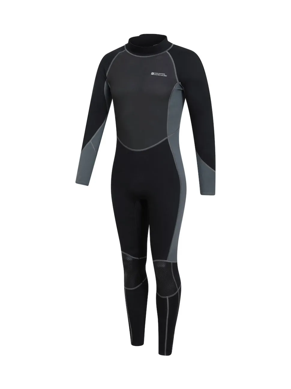 Mountain Warehouse Grey Mens Full Length Neoprene Wetsuit