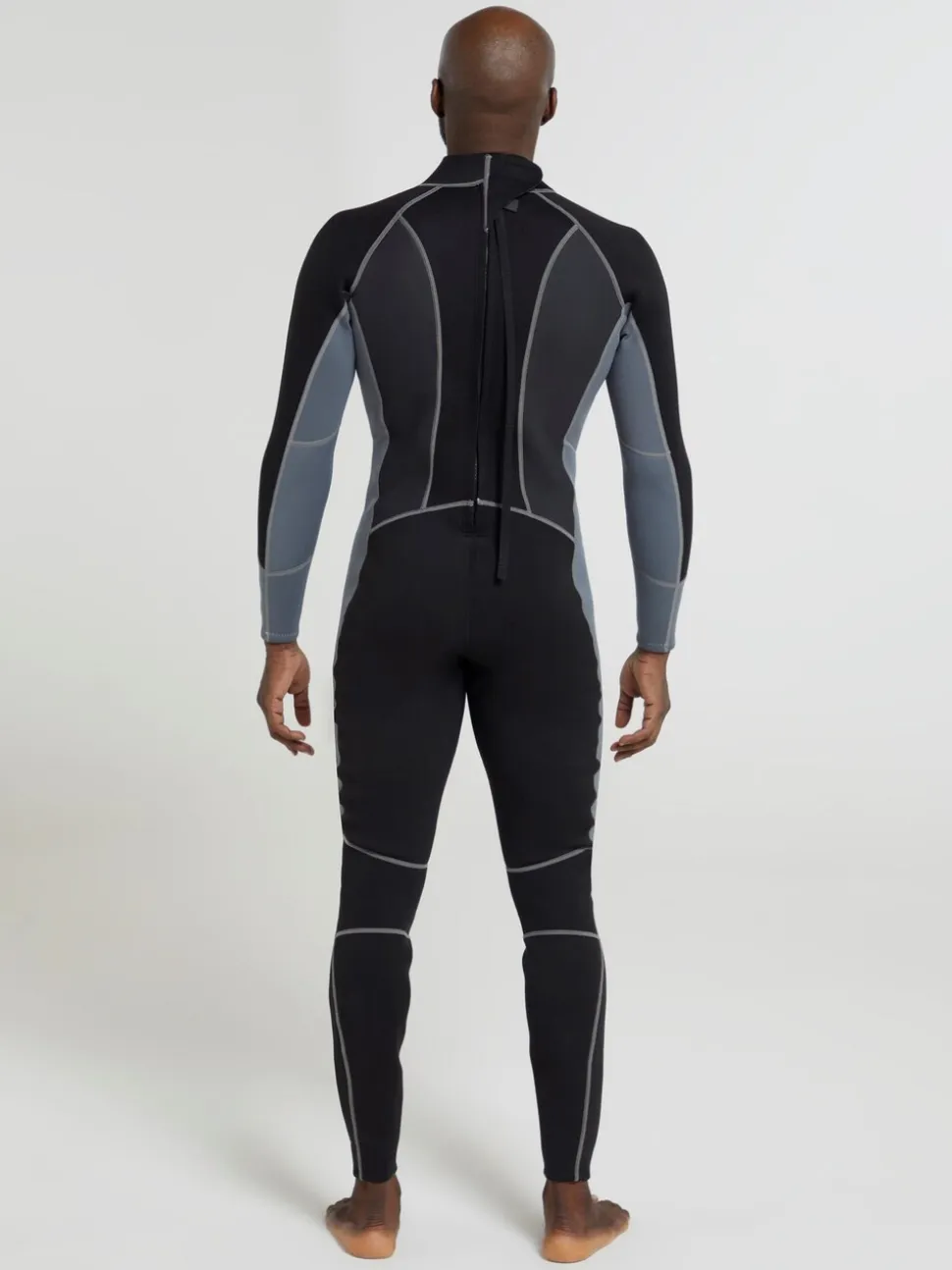 Mountain Warehouse Grey Mens Full Length Neoprene Wetsuit