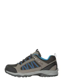 Mountain Warehouse Grey Mens Path Waterproof Outdoor Walking Shoes