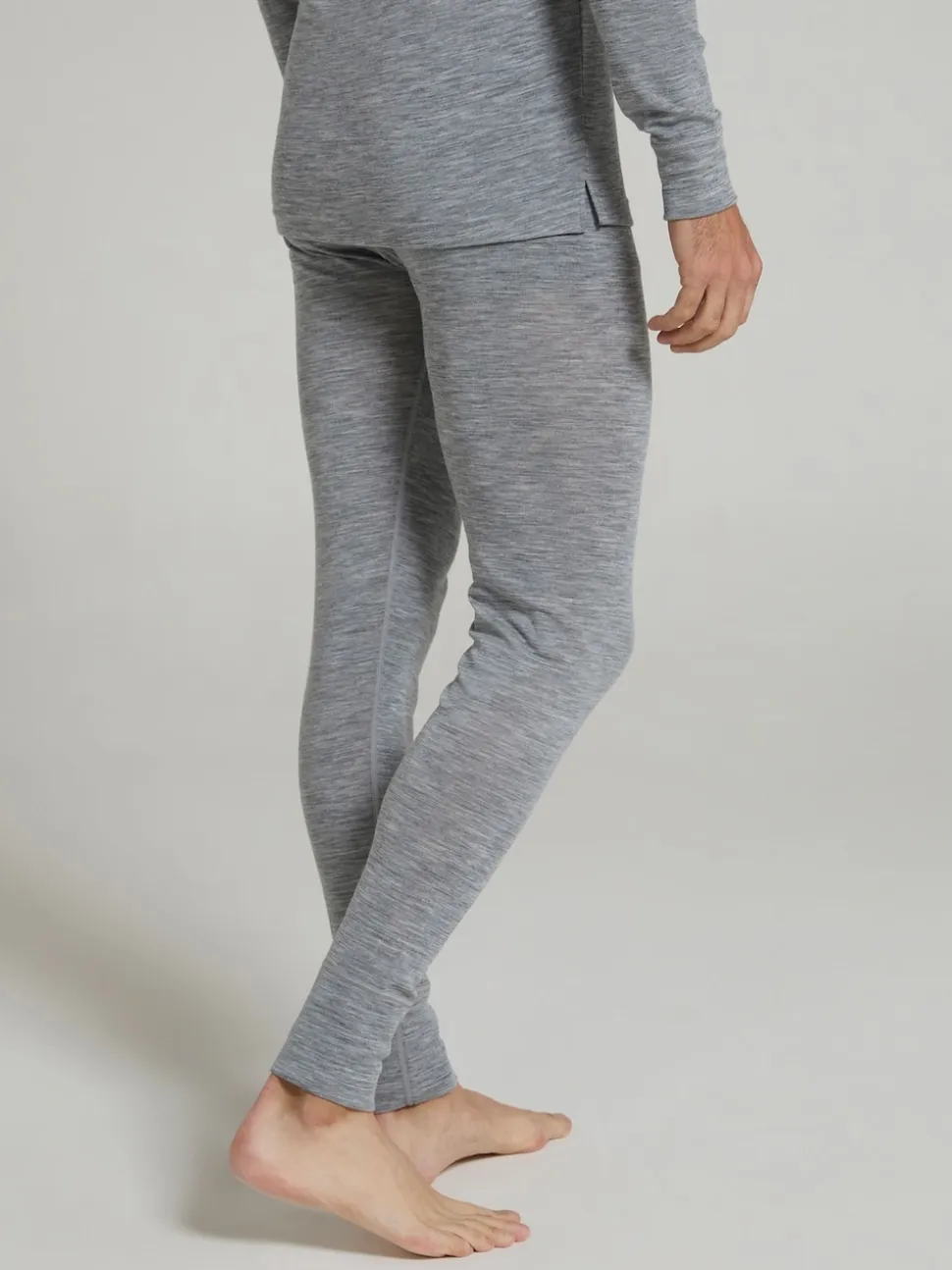 Mountain Warehouse Grey Mens Merino II Thermal Baselayer Joggers