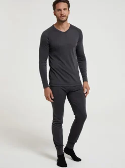Mountain Warehouse Grey Mens Talus Thermal Top