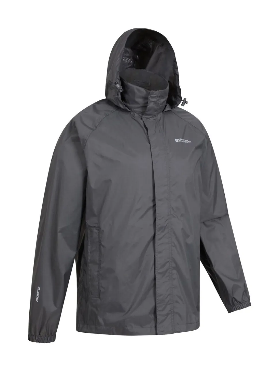 Mountain Warehouse Grey Pakka Mens Waterproof Jacket