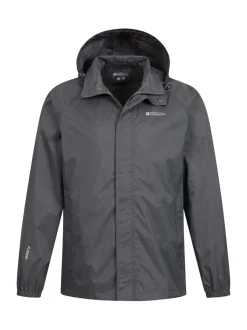 Mountain Warehouse Grey Pakka Mens Waterproof Jacket