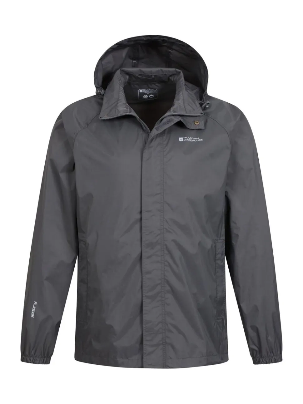 Mountain Warehouse Grey Pakka Mens Waterproof Jacket