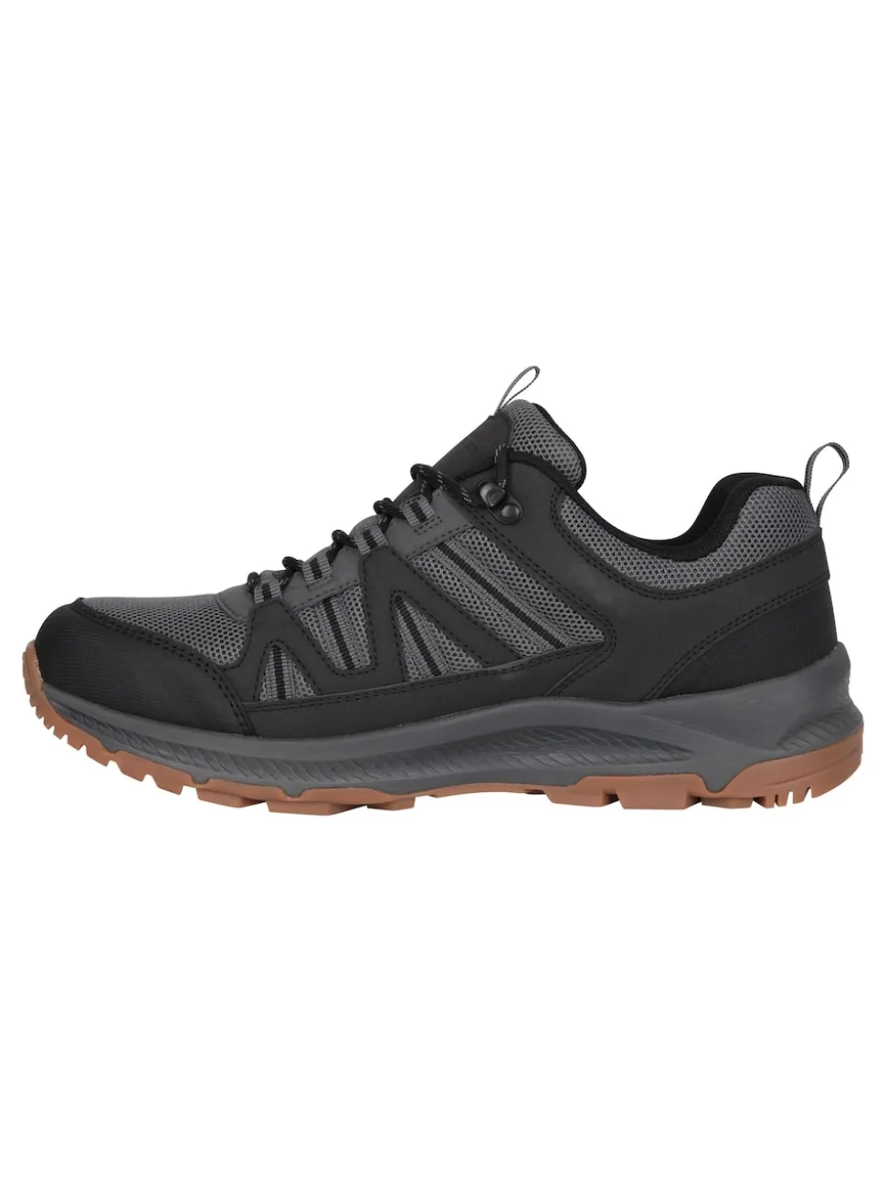 Mountain Warehouse Grey Route Outdoor Waterproof Walking Shoes
