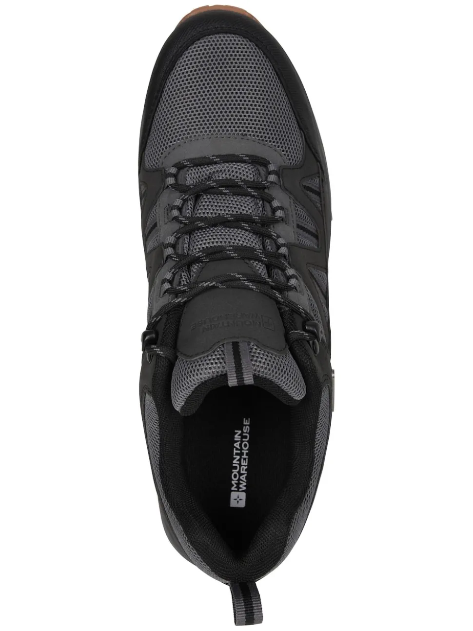 Mountain Warehouse Grey Route Outdoor Waterproof Walking Shoes