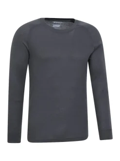 Mountain Warehouse Grey Talus Mens Thermal Top & Joggers Set