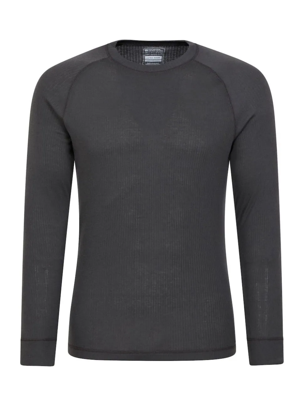 Mountain Warehouse Grey Talus Mens Round Neck Thermal Top