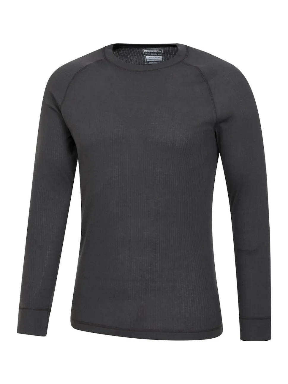Mountain Warehouse Grey Talus Mens Round Neck Thermal Top