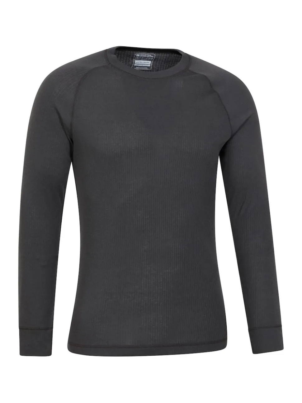 Mountain Warehouse Grey Talus Mens Round Neck Thermal Top