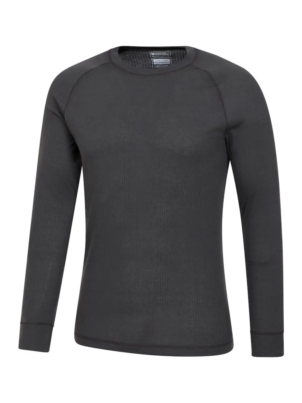 Mountain Warehouse Grey Talus Mens Round Neck Thermal Top