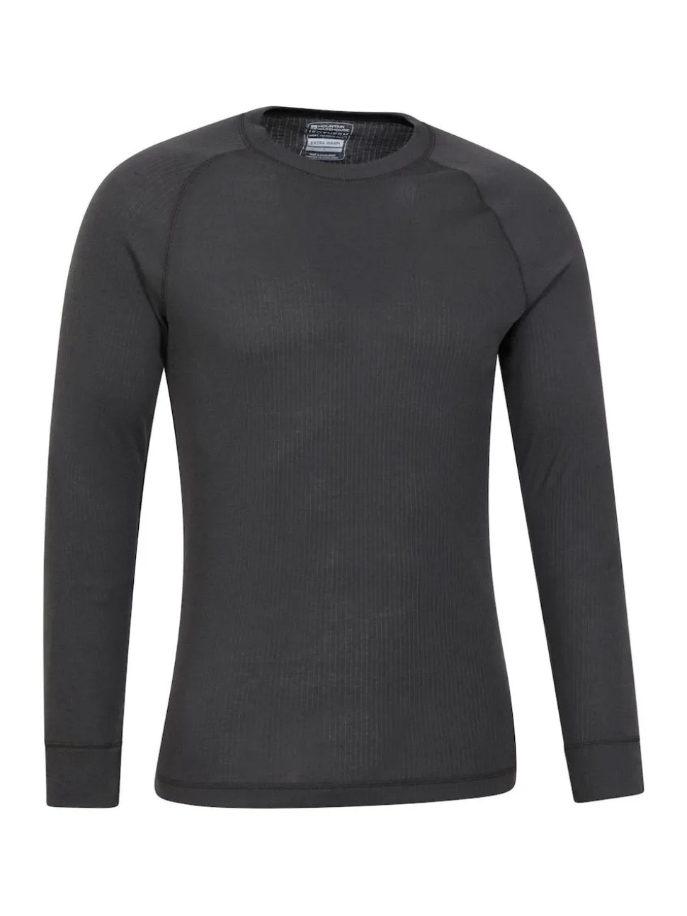 Mountain Warehouse Grey Talus Mens Round Neck Thermal Top
