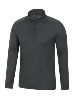Mountain Warehouse Grey Talus Mens Base Layer Top 2-Pack