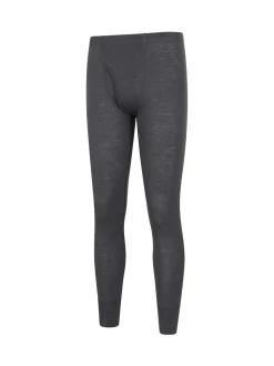 Mountain Warehouse Light Black Mens Merino II Thermal Baselayer Joggers