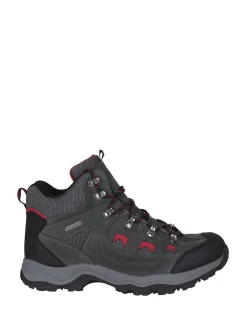 Mountain Warehouse Light Grey Adventurer Mens Waterproof Walking Boots
