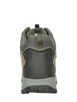 Mountain Warehouse Light Green Adventurer Mens Waterproof Walking Boots