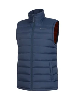 Mountain Warehouse Light Blue Seasons Mens Padded Gilet