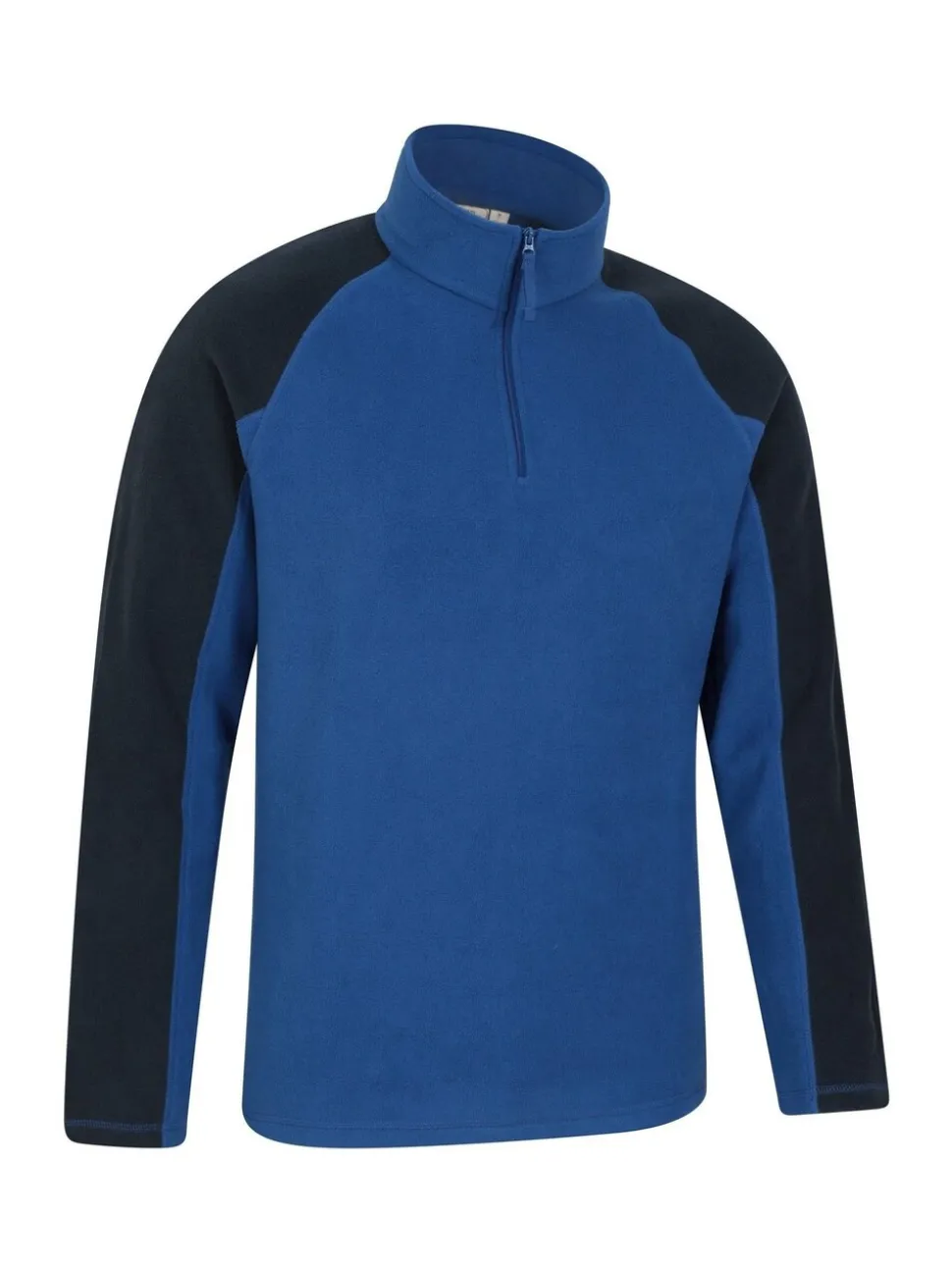 Mountain Warehouse Navy Blue Mens Ashbourne II Half Zip Fleece