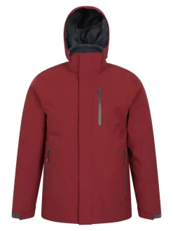 Mountain Warehouse Orange Sycamore 3 in 1 Waterproof Jacket
