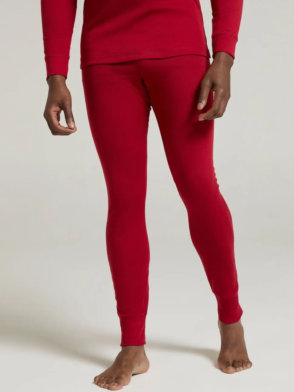 Mountain Warehouse Red Talus Mens Thermal Leggings
