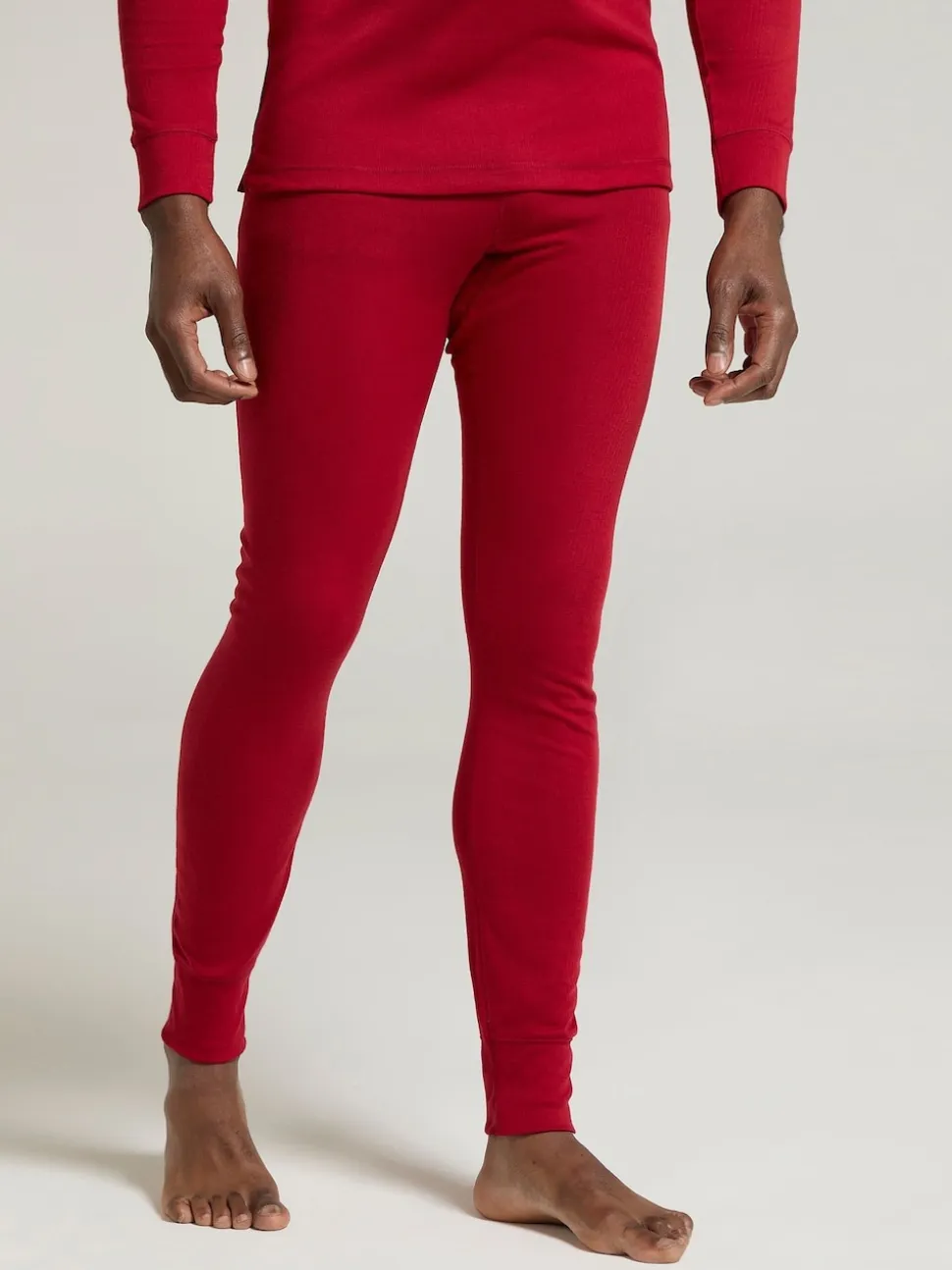 Mountain Warehouse Red Talus Mens Thermal Leggings
