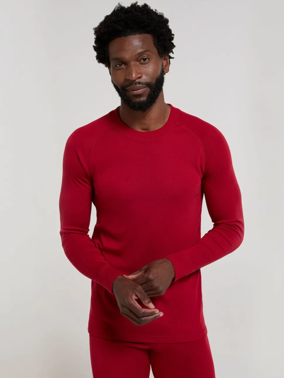 Mountain Warehouse Red Thermal Base Layer Top
