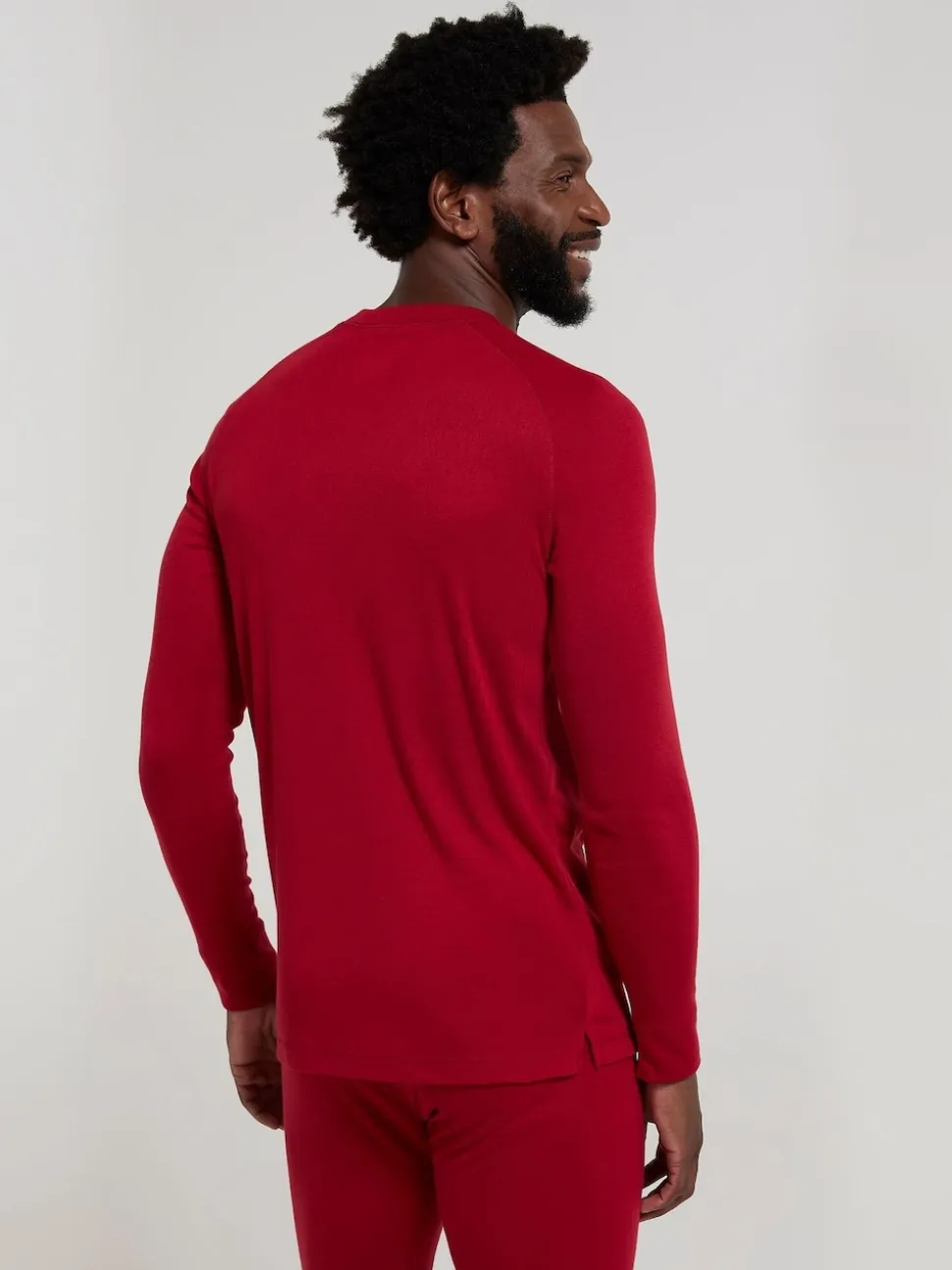 Mountain Warehouse Red Thermal Base Layer Top
