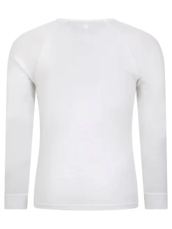 Mountain Warehouse White Merino Mens Round Neck Thermal Top