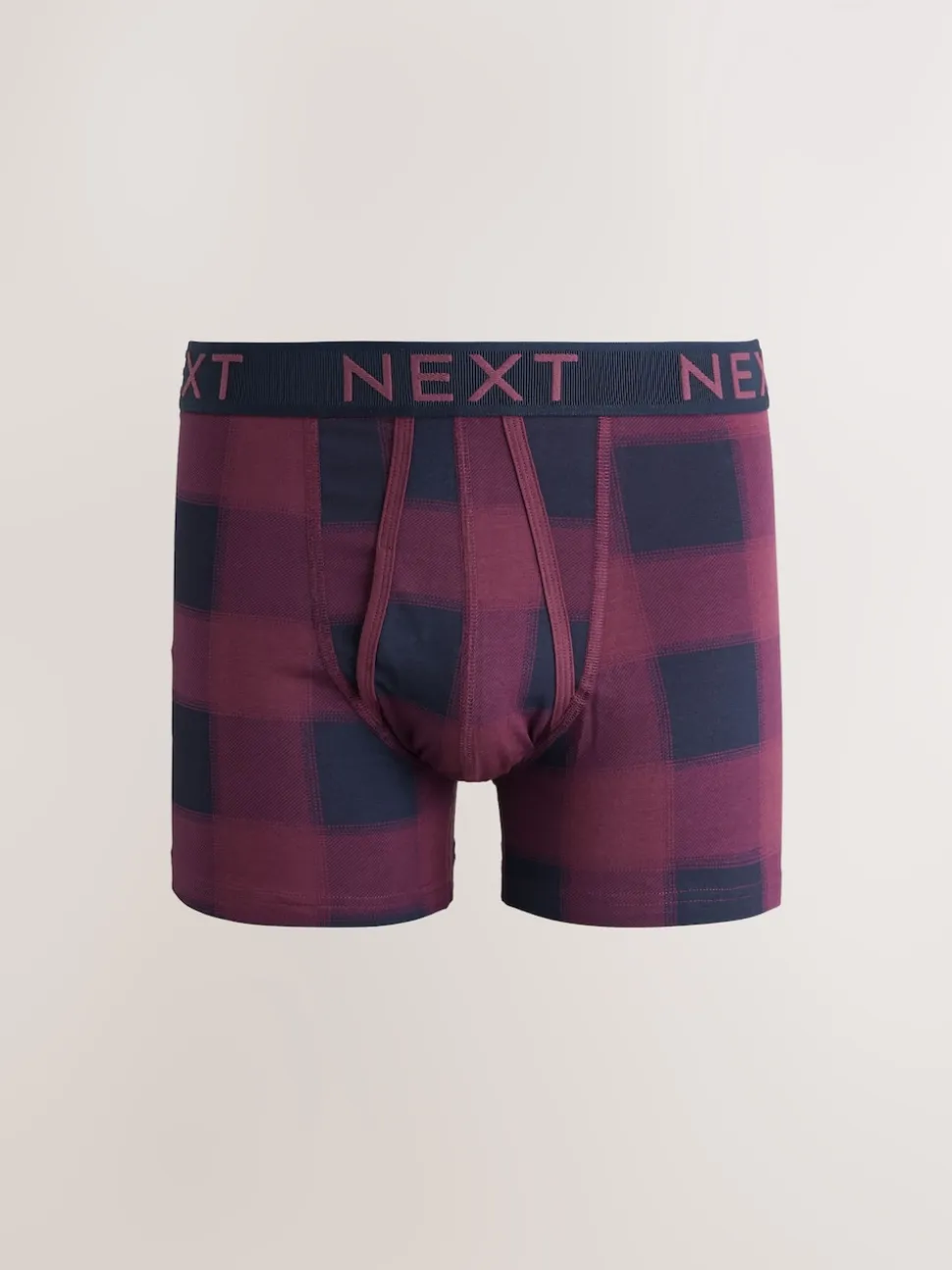 Multi Check Print A-Front Boxers