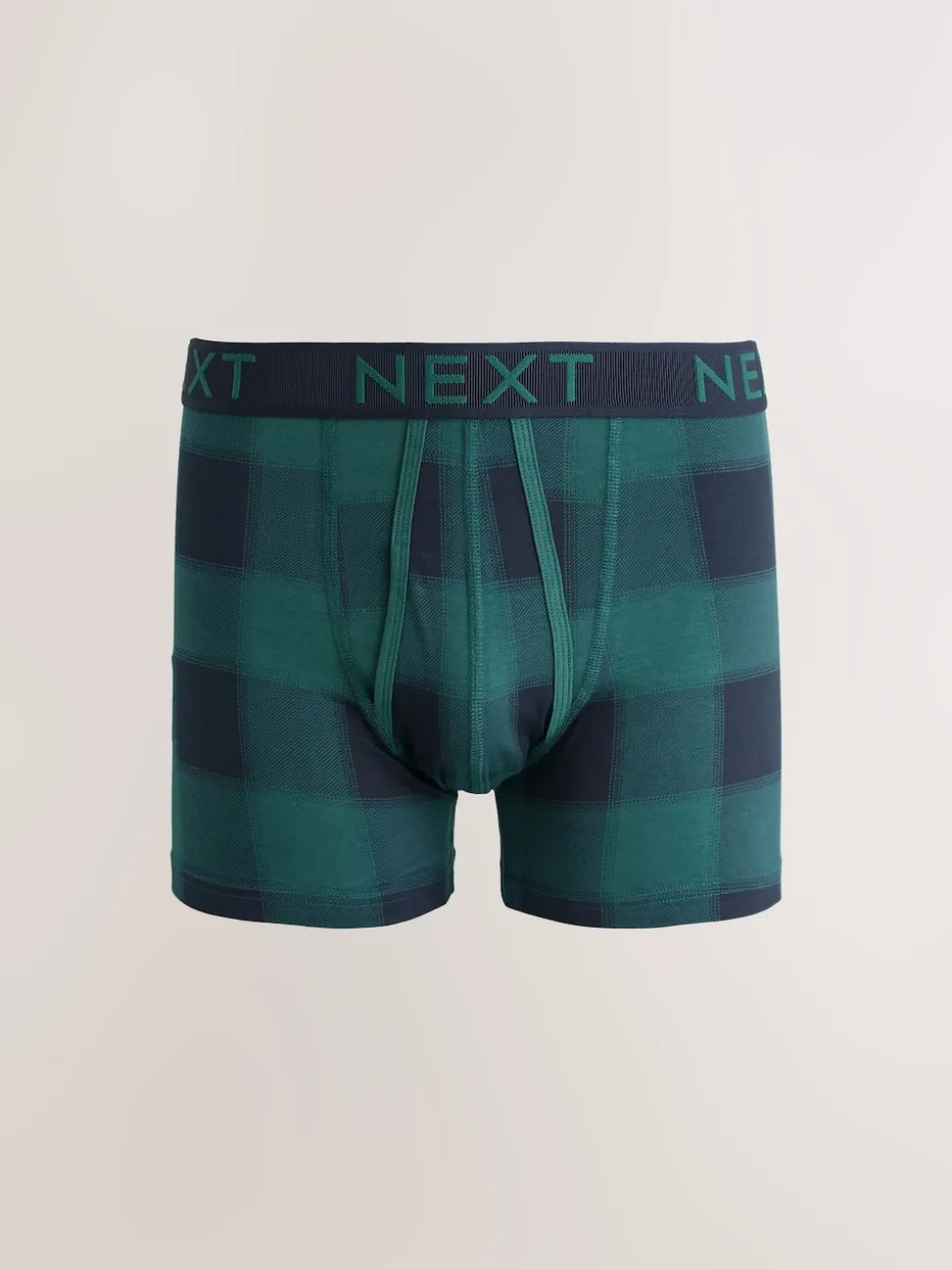 Multi Check Print A-Front Boxers