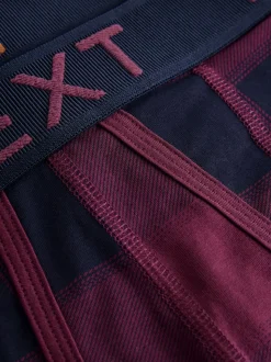 Multi Check Print A-Front Boxers