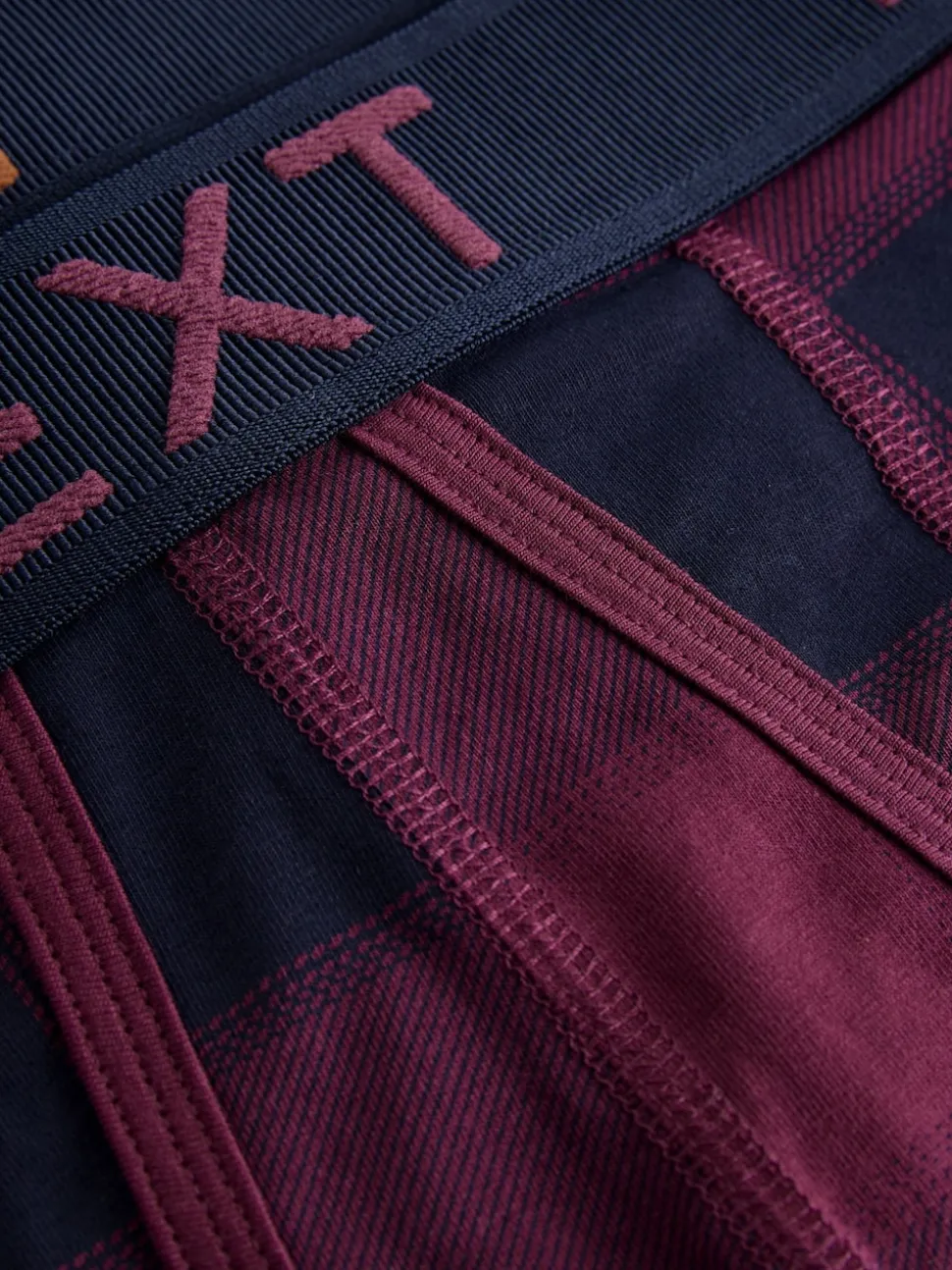 Multi Check Print A-Front Boxers