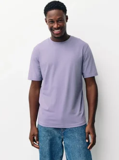 Multi Regular Fit Essential Cotton T-Shirts 6 Pack