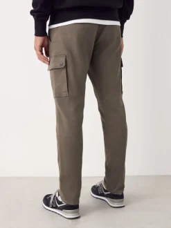 Mushroom Slim Fit Slim Fit Motionflex Strech Cargo Trousers