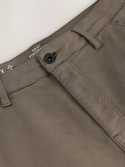 Mushroom Slim Fit Slim Fit Motionflex Strech Cargo Trousers