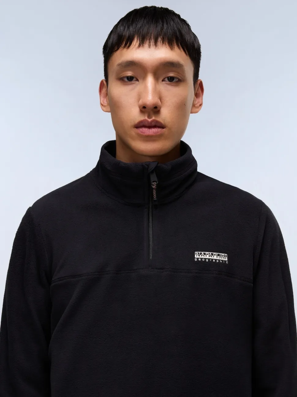 Napapijri Dergana Half Zip Black Fleece