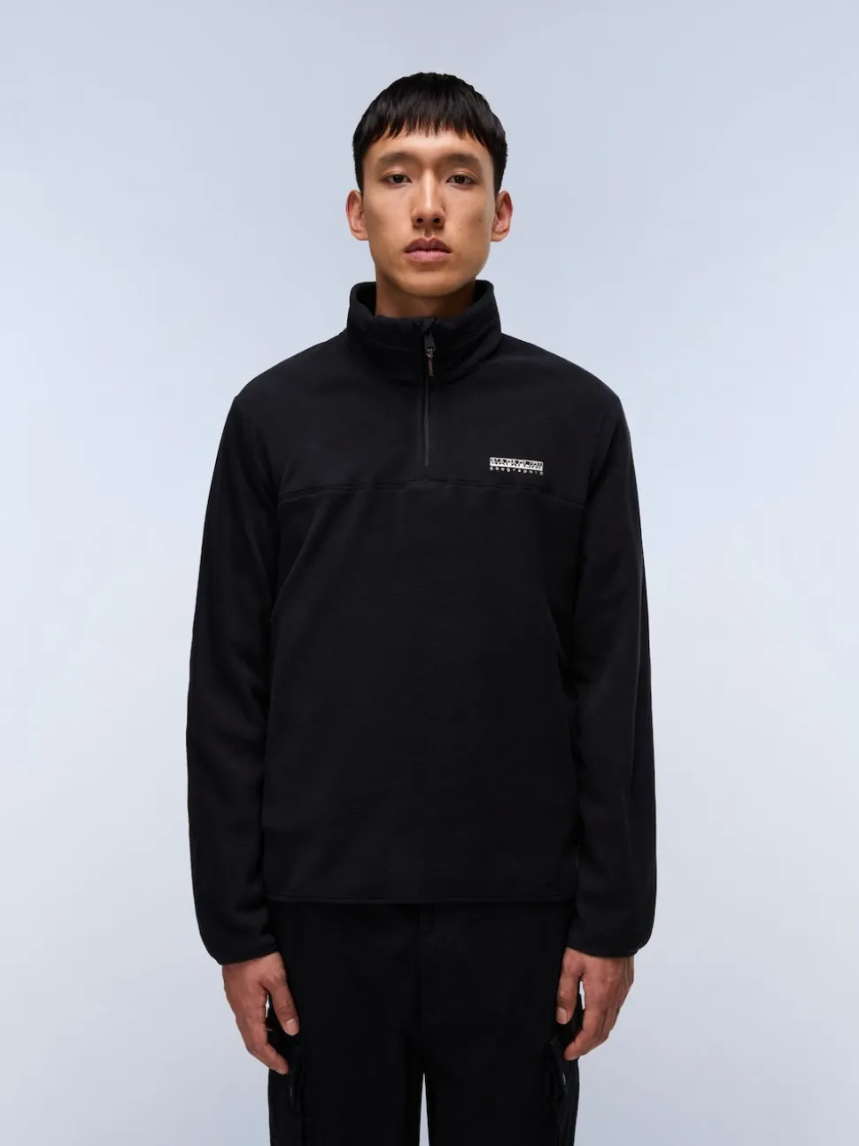 Napapijri Dergana Half Zip Black Fleece
