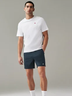 Navy Blue 7 Inch Active Gym Sports Shorts