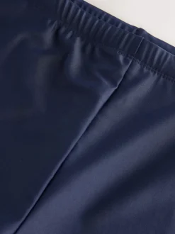 Navy Blue Active Swimming Trunks