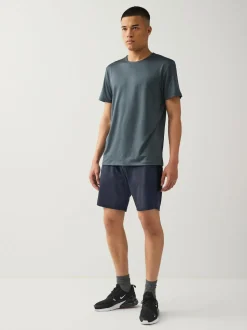 Navy Blue Active Training Gym Shorts