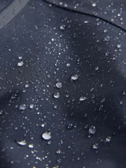 Navy Blue DryTech Waterproof Hooded Jacket