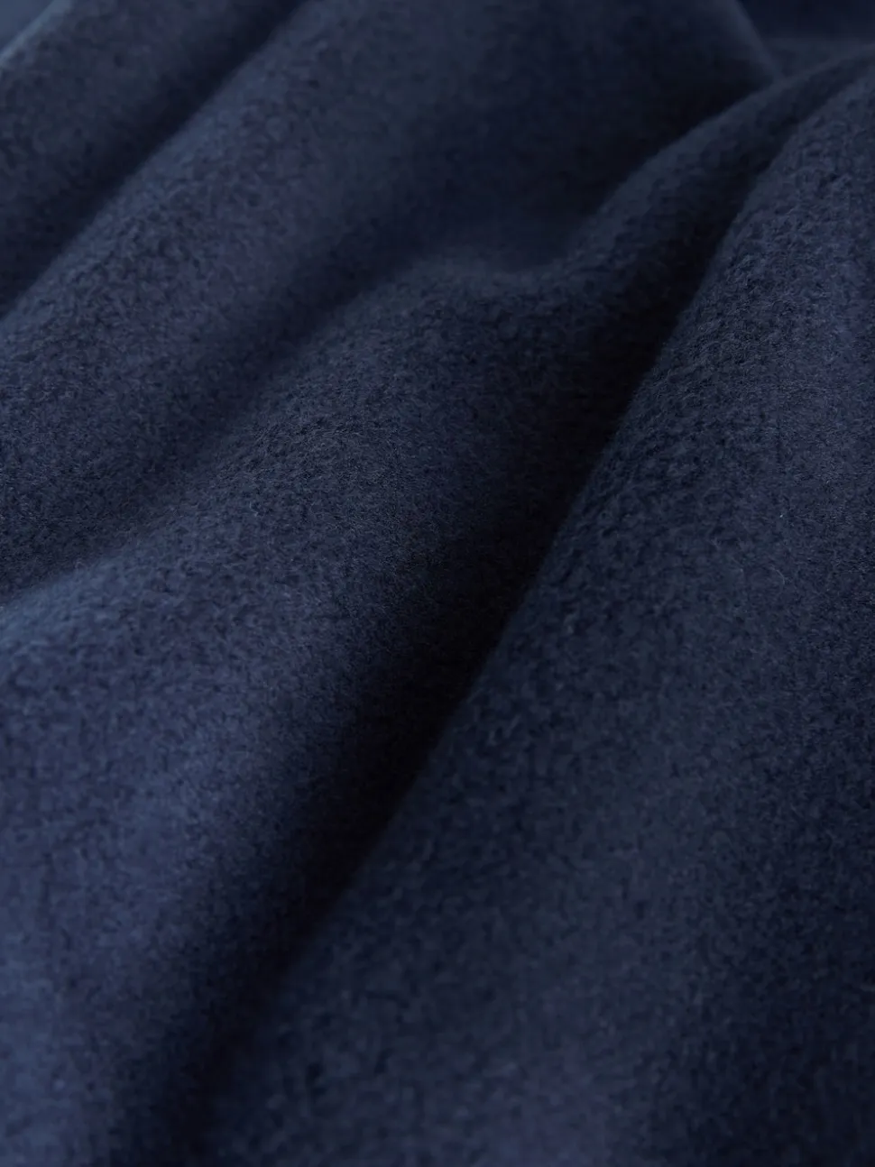 Navy Blue Fleece Dressing Gown