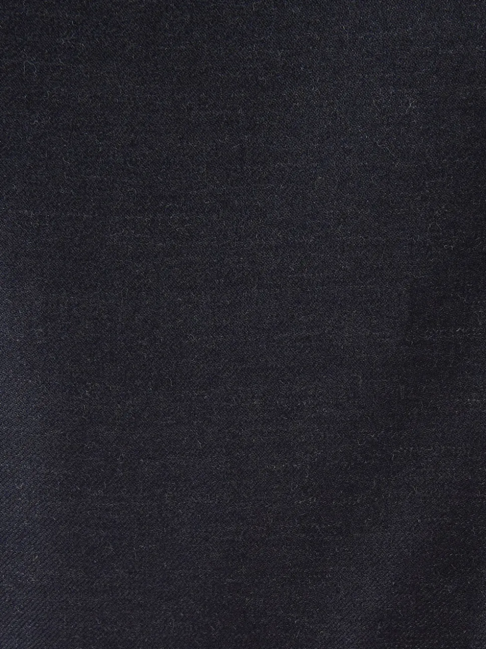 Navy Blue Regular Fit Signature 100% Wool Trousers With Motion Flex Waistband
