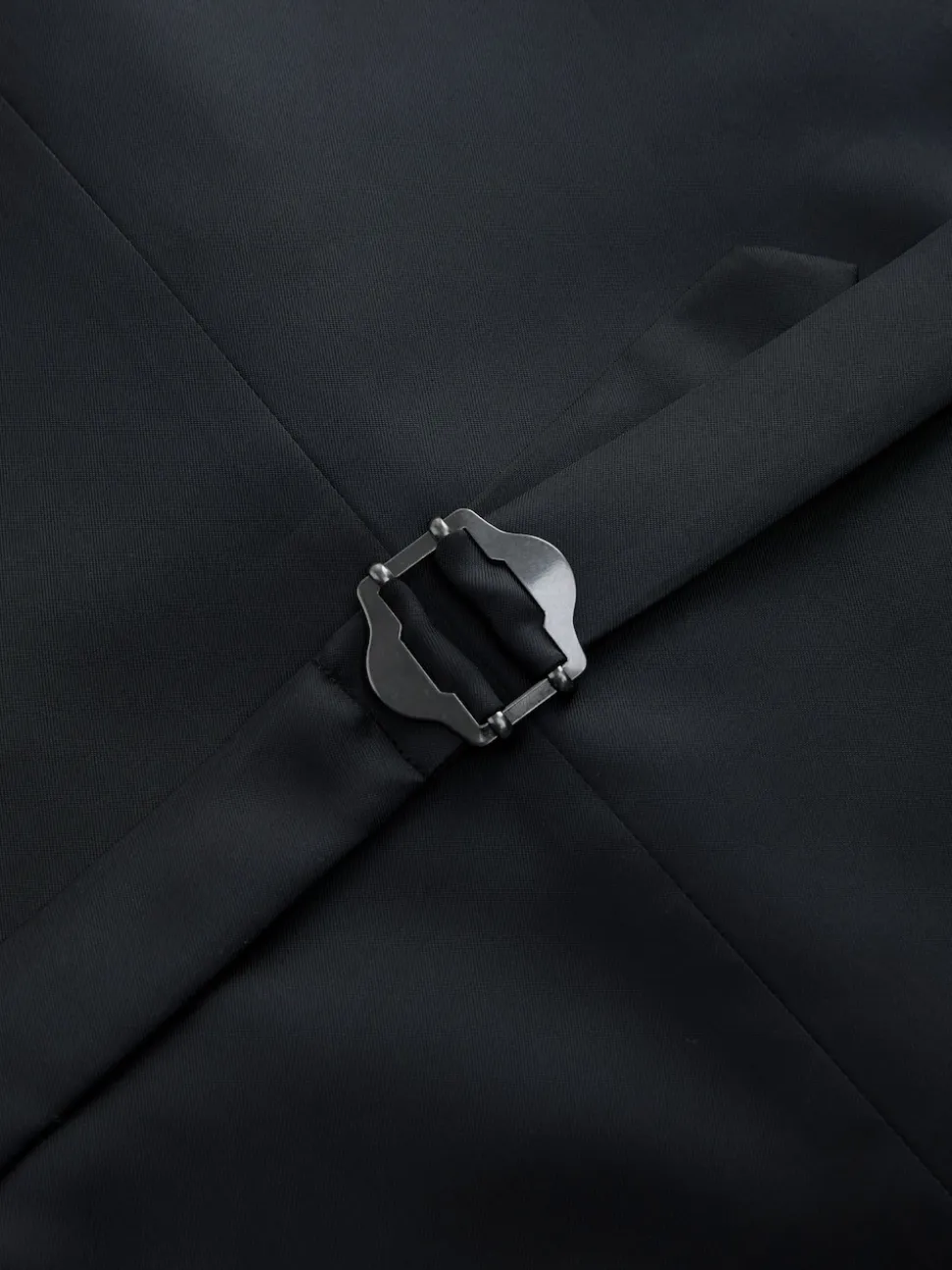 Navy Blue Signature Nova Fides Wool Waistcoat