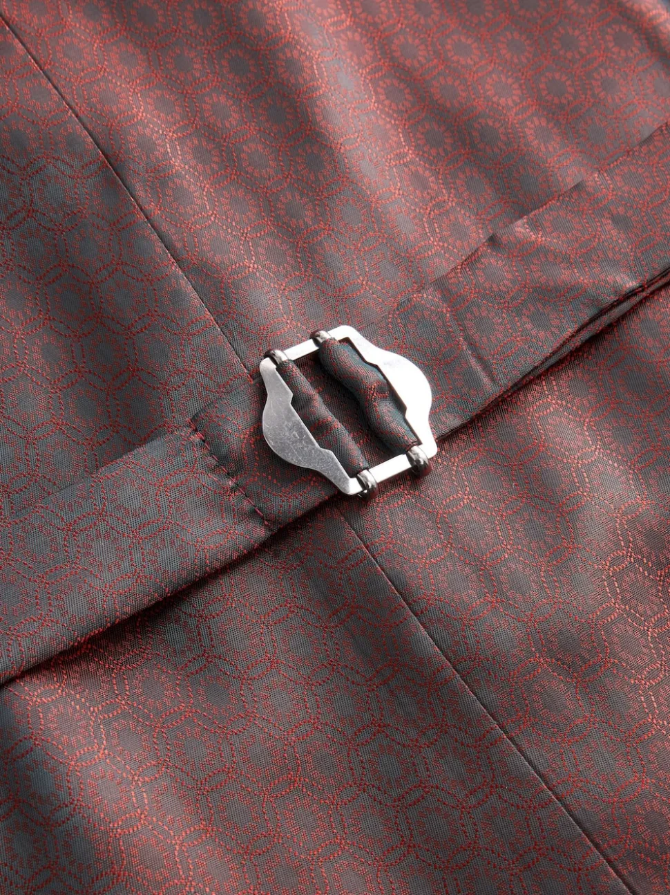 Navy Blue Signature Tollegno Suit Waistcoat