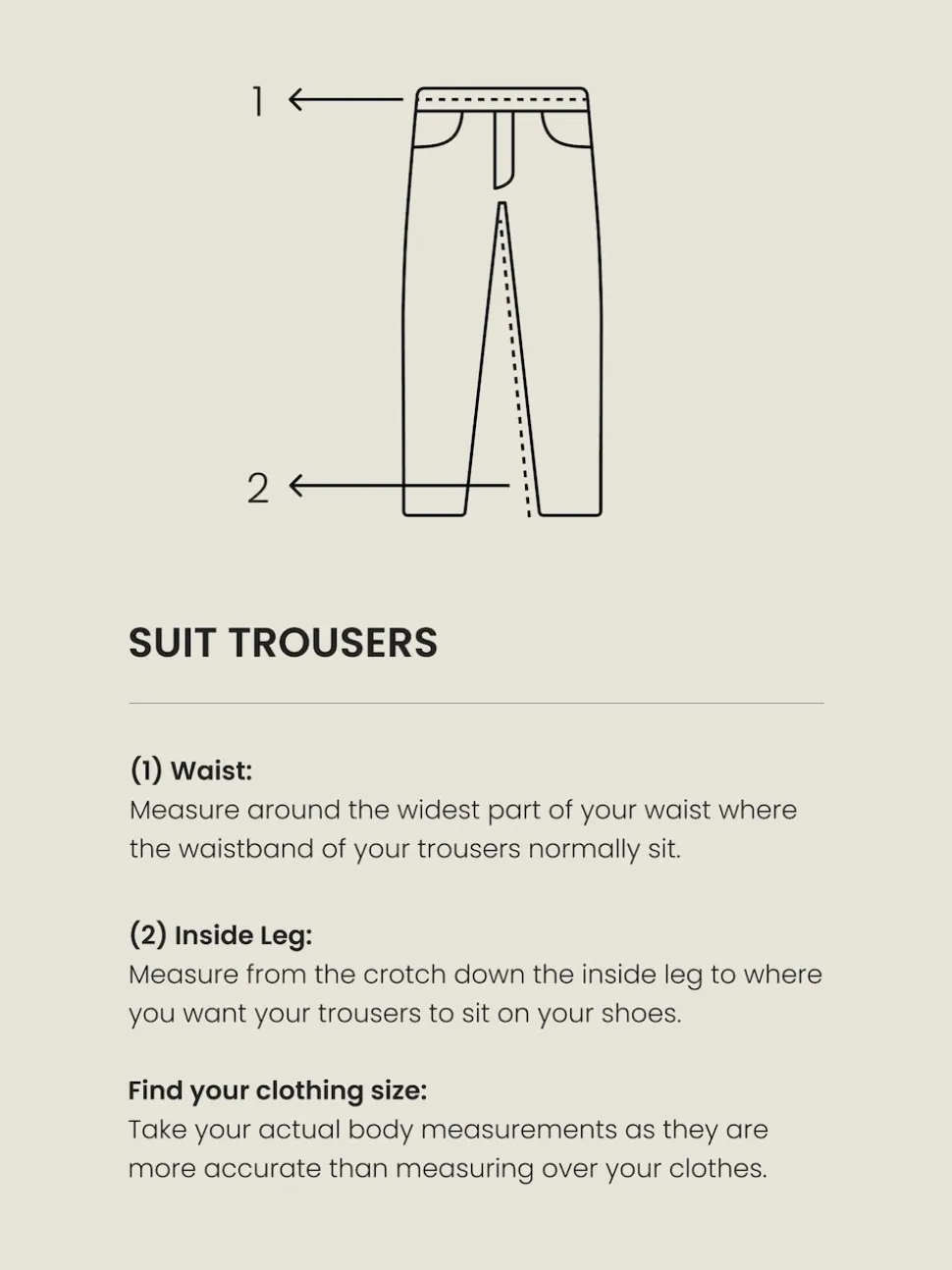 Navy Blue Skinny Fit Suit Trousers