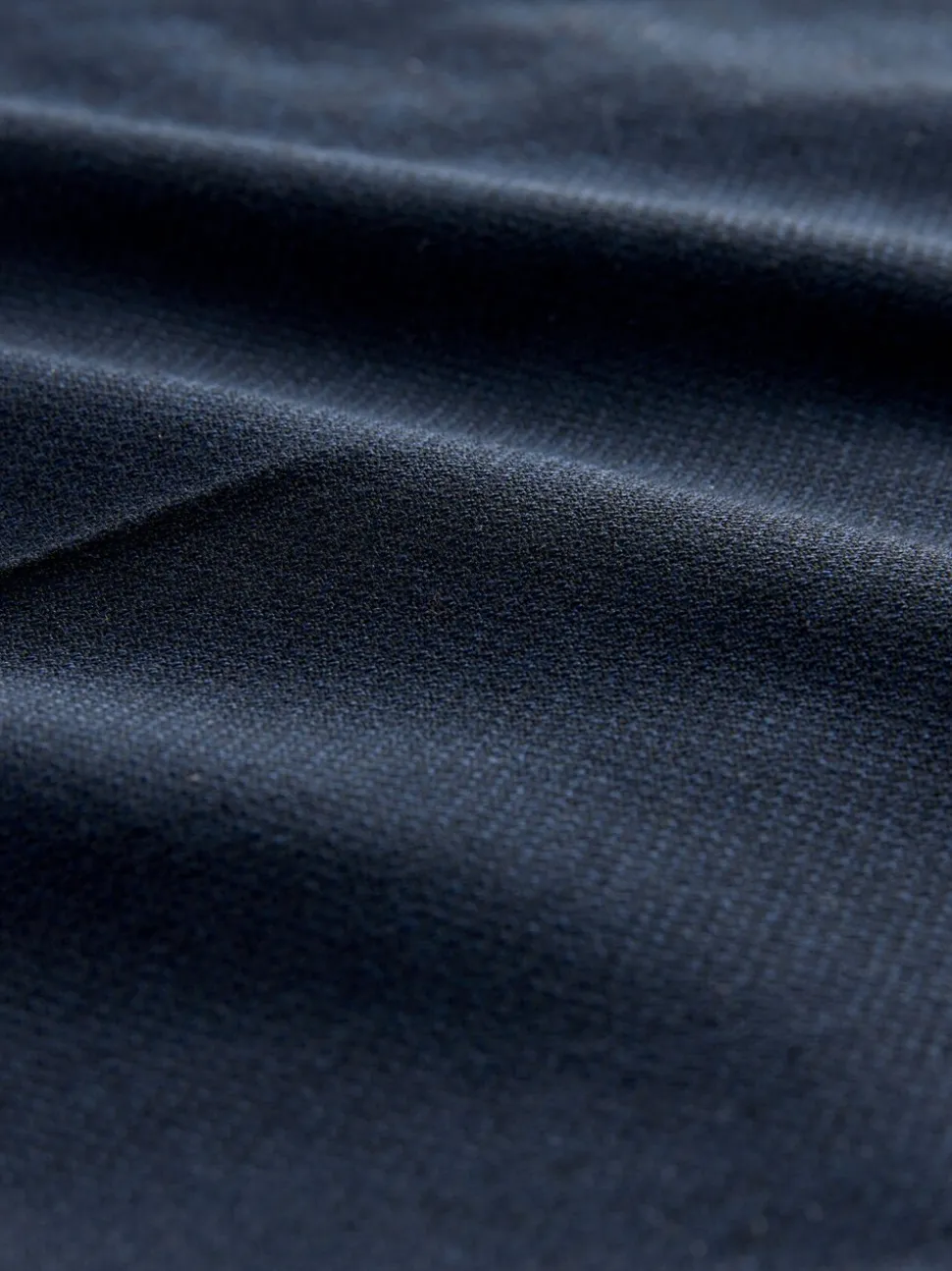 Navy Blue Skinny Fit Textured Suit Trousers