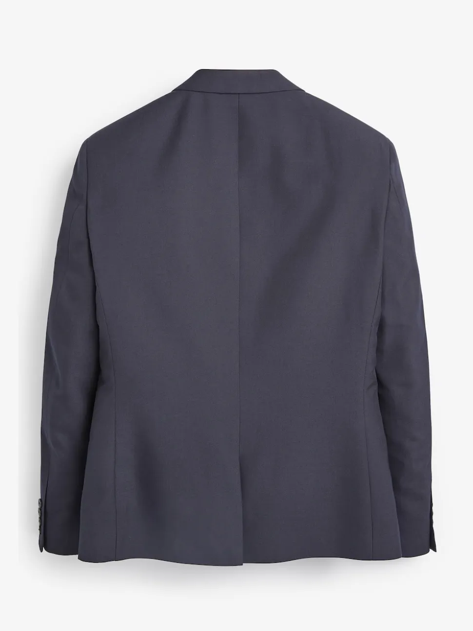 Navy Blue Skinny Fit Two Button Suit Jacket