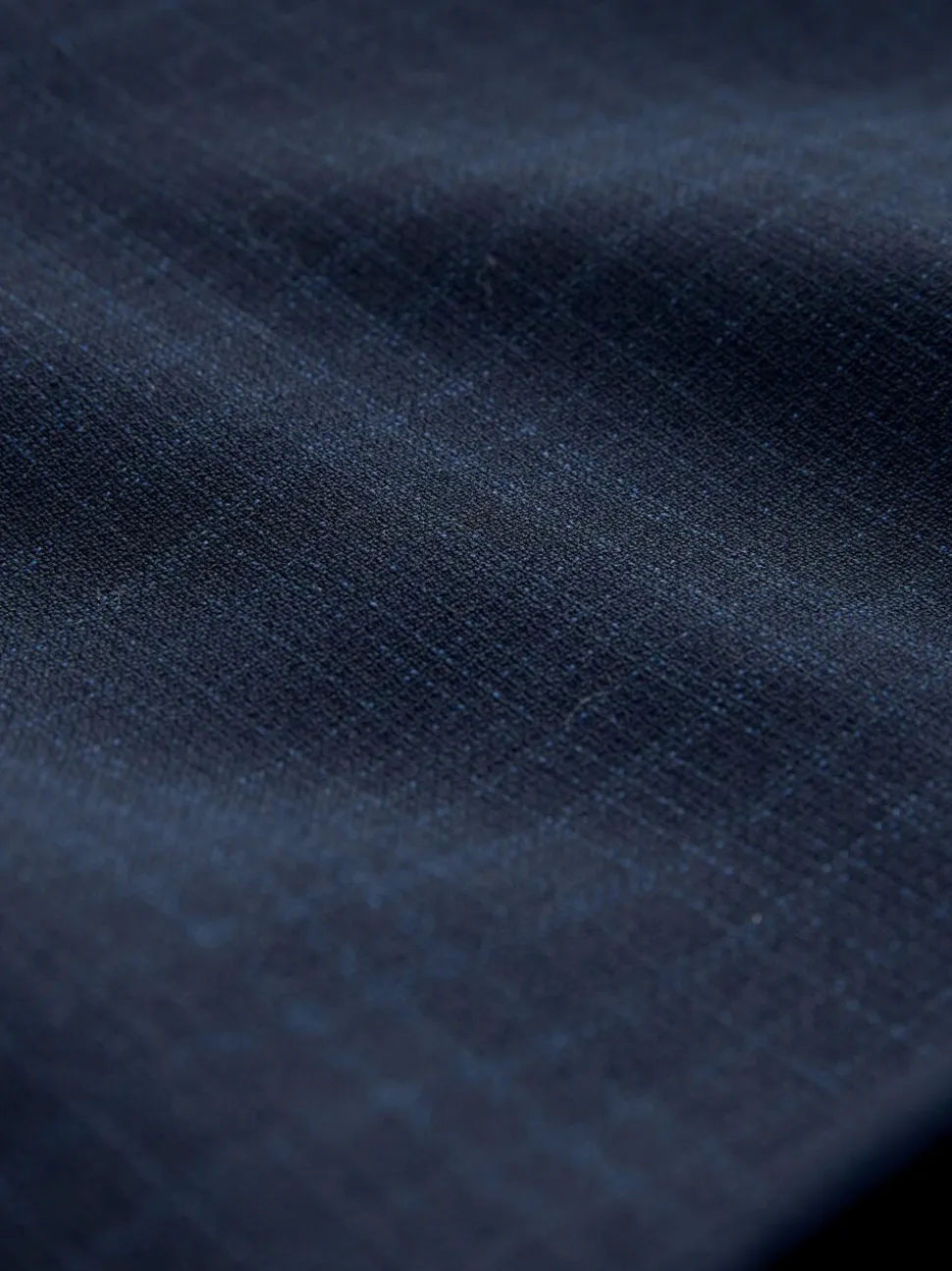 Navy Blue Slim Ft Check Suit Jacket